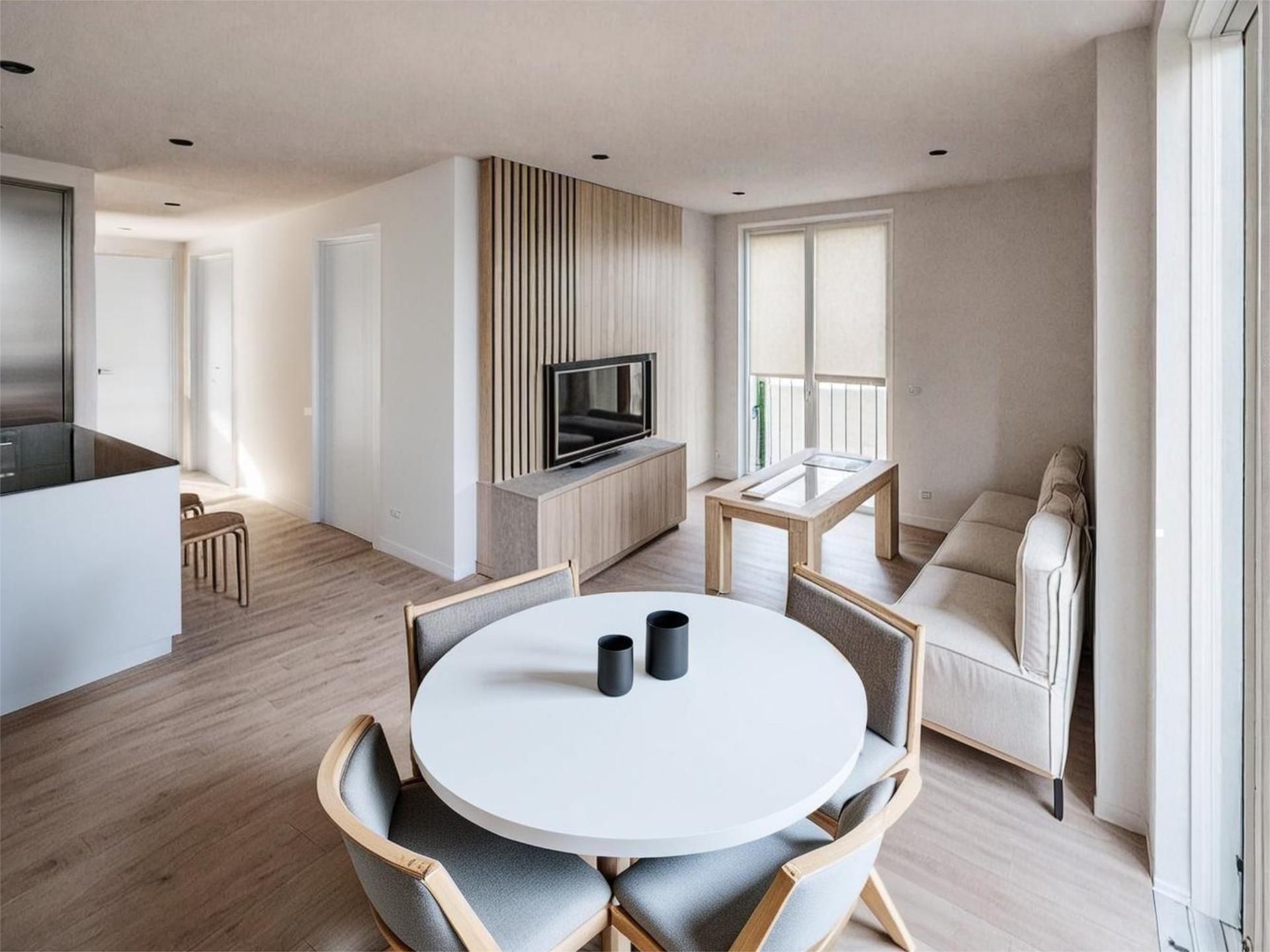 Living room of Flat for sale in San Agustín del Guadalix  with Air Conditioner, Heating and Balcony