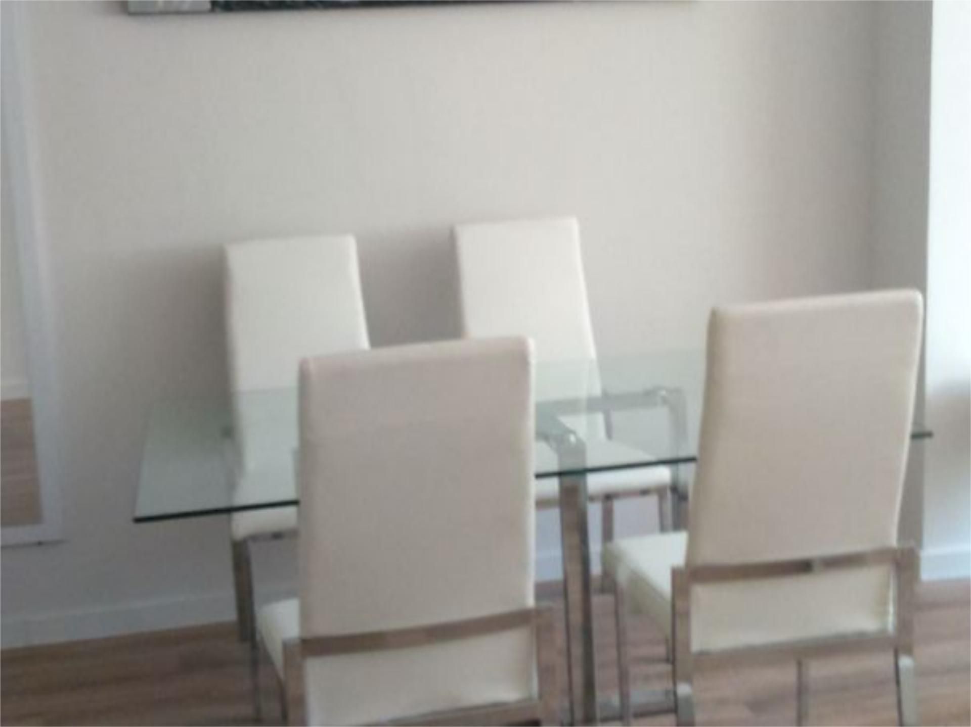 Dining room of Apartment to rent in  Madrid Capital  with Air Conditioner, Heating and Furnished