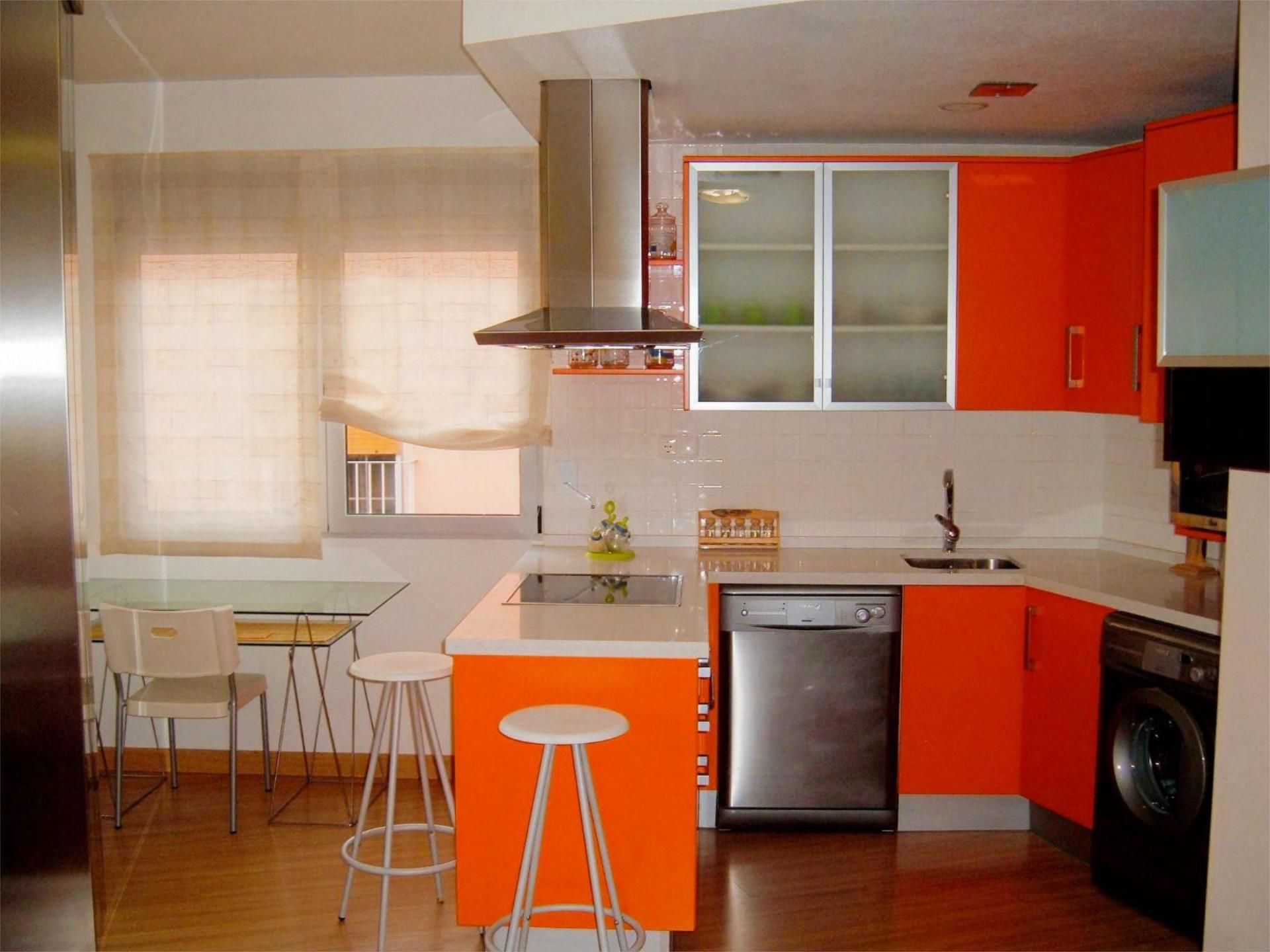 Kitchen of Apartment to rent in  Murcia Capital  with Air Conditioner, Parquet flooring and Storage room