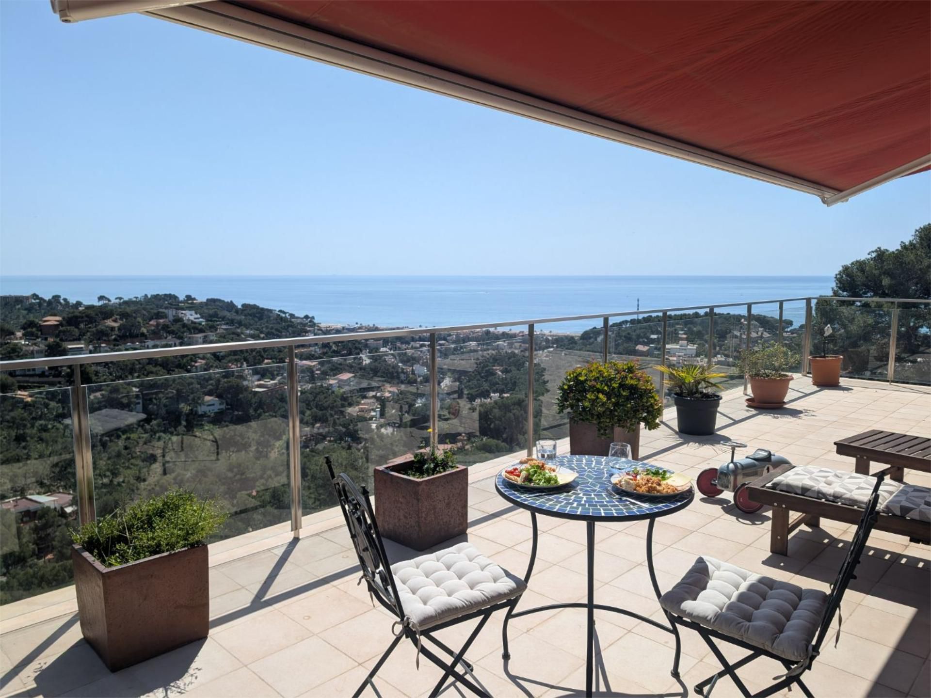 Terrace of Flat for sale in Castelldefels  with Air Conditioner, Terrace and Swimming Pool