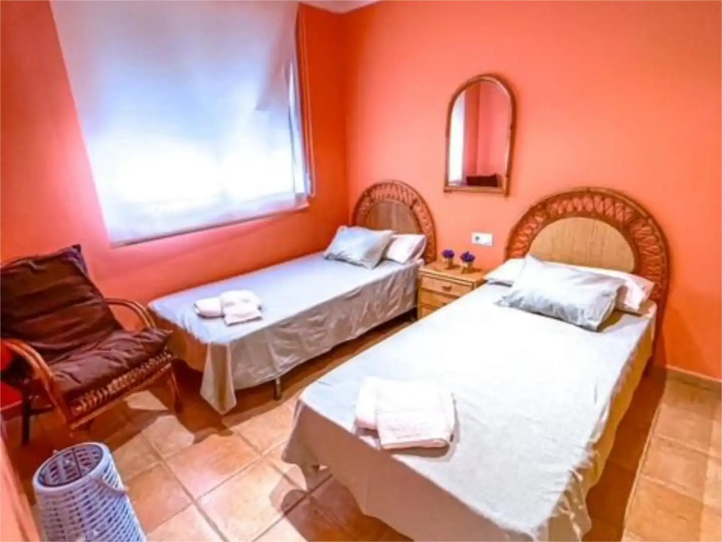 Apartments for rent in Carretera de les Marines a Dénia, 92, Les Bassetes - El Marjal Bedroom of Apartments for rent in Dénia with Air Conditioner, Heating and Private garden