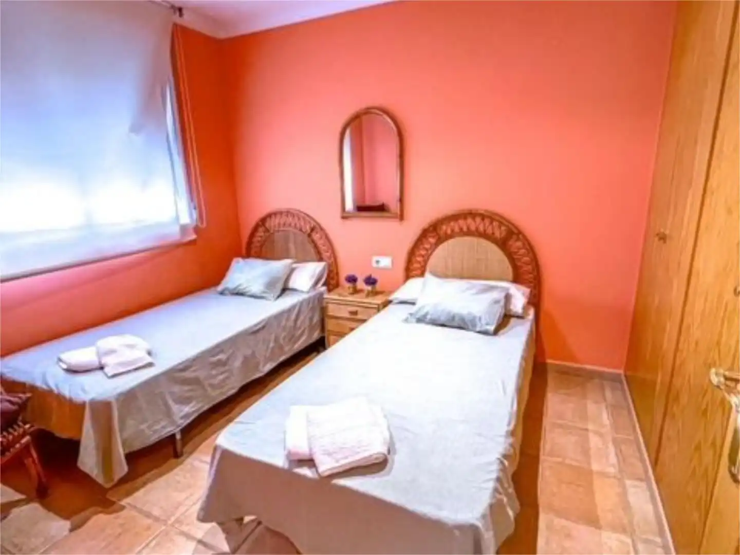 Apartments for rent in Carretera de les Marines a Dénia, 92, Les Bassetes - El Marjal Bedroom of Apartments for rent in Dénia with Air Conditioner, Heating and Private garden
