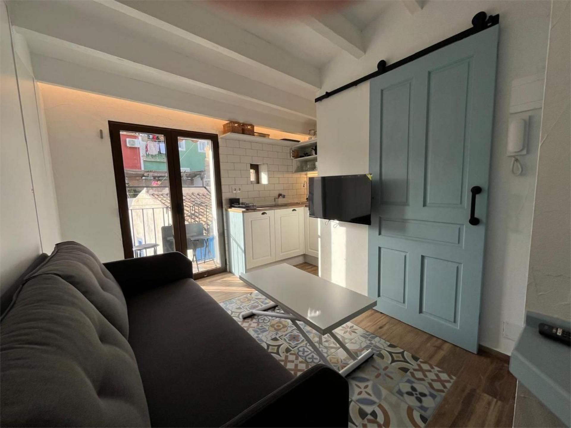 Living room of Flat to rent in Villajoyosa / La Vila Joiosa  with Air Conditioner, Heating and Furnished