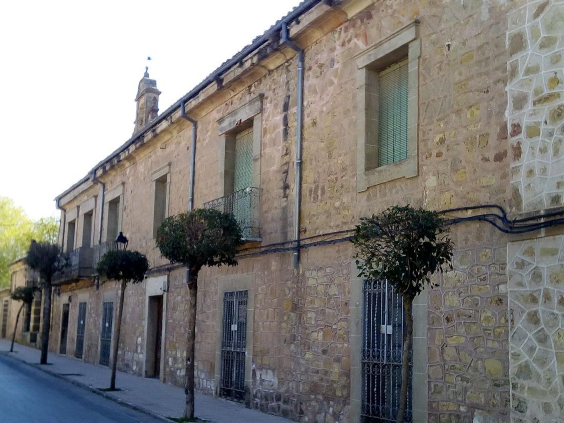 Exterior view of Single-family semi-detached for sale in Sigüenza  with Balcony