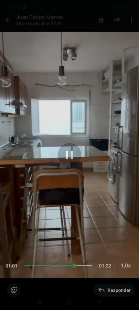Kitchen of Duplex to rent in Tarifa  with Terrace, Oven and Washing machine
