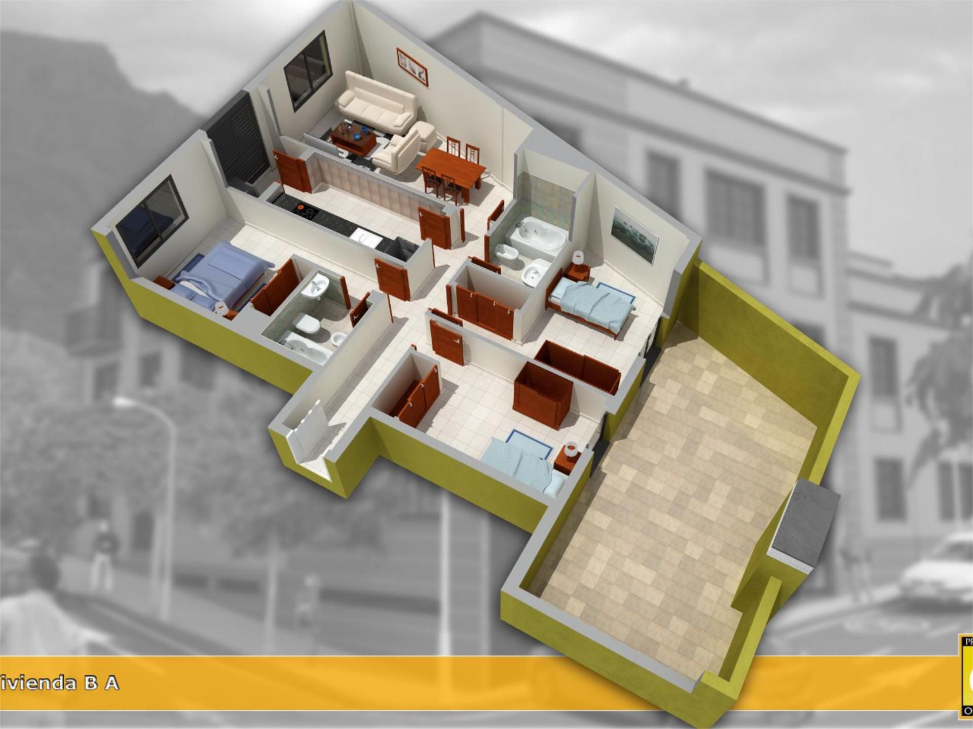 Flat for sale in Adeje  with Air Conditioner and Terrace