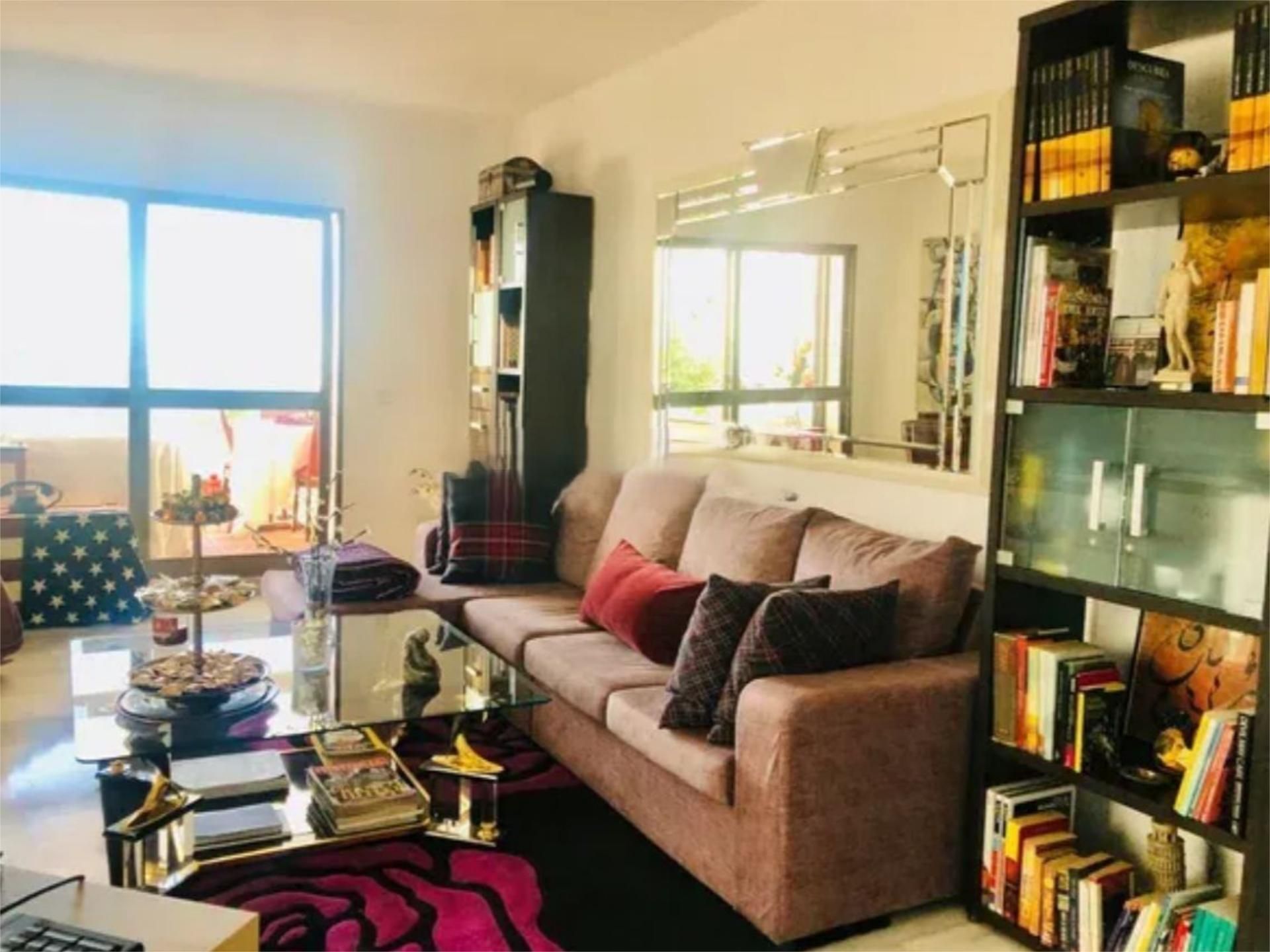 Living room of Flat to rent in Mijas  with Terrace, Swimming Pool and Furnished