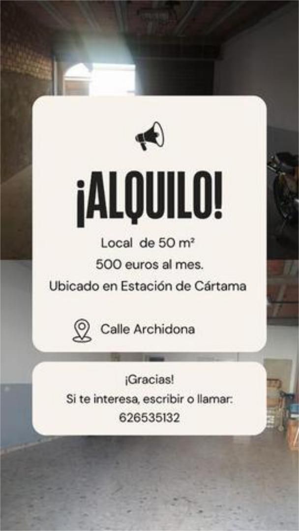 Local de lloguer en Cártama