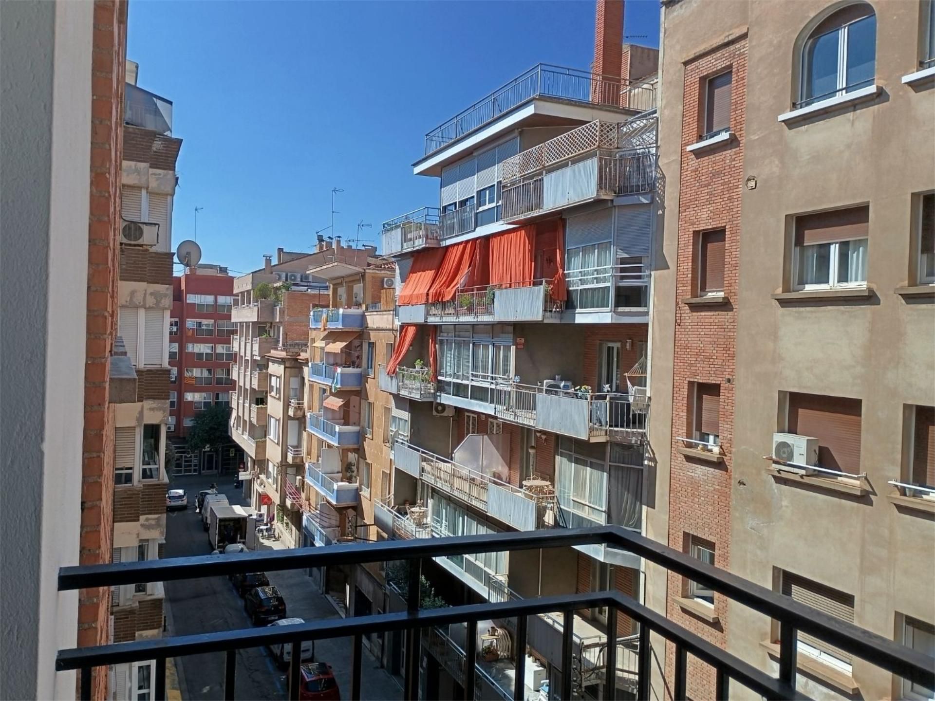 Exterior view of Flat for sale in  Lleida Capital  with Air Conditioner and Balcony