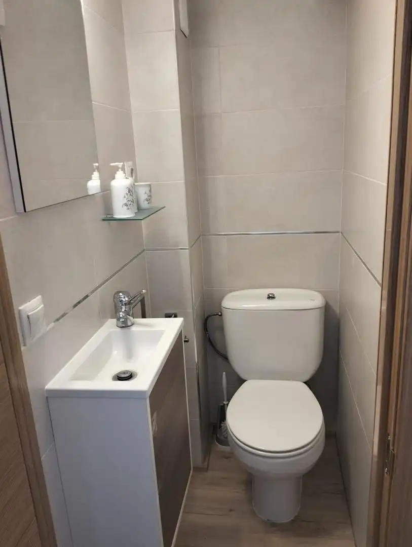 Houses for sale in Calle Real, 47, Rascafría Bathroom of Houses for sale in Rascafría with Heating, Terrace and Storage room