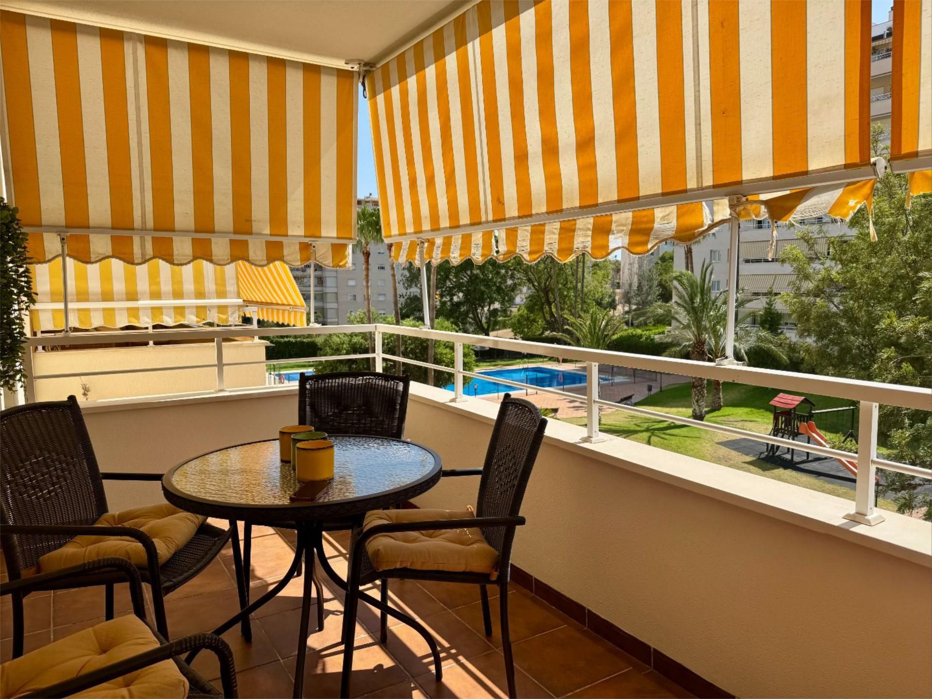 Terrace of Flat for sale in Benalmádena  with Terrace, Swimming Pool and Balcony
