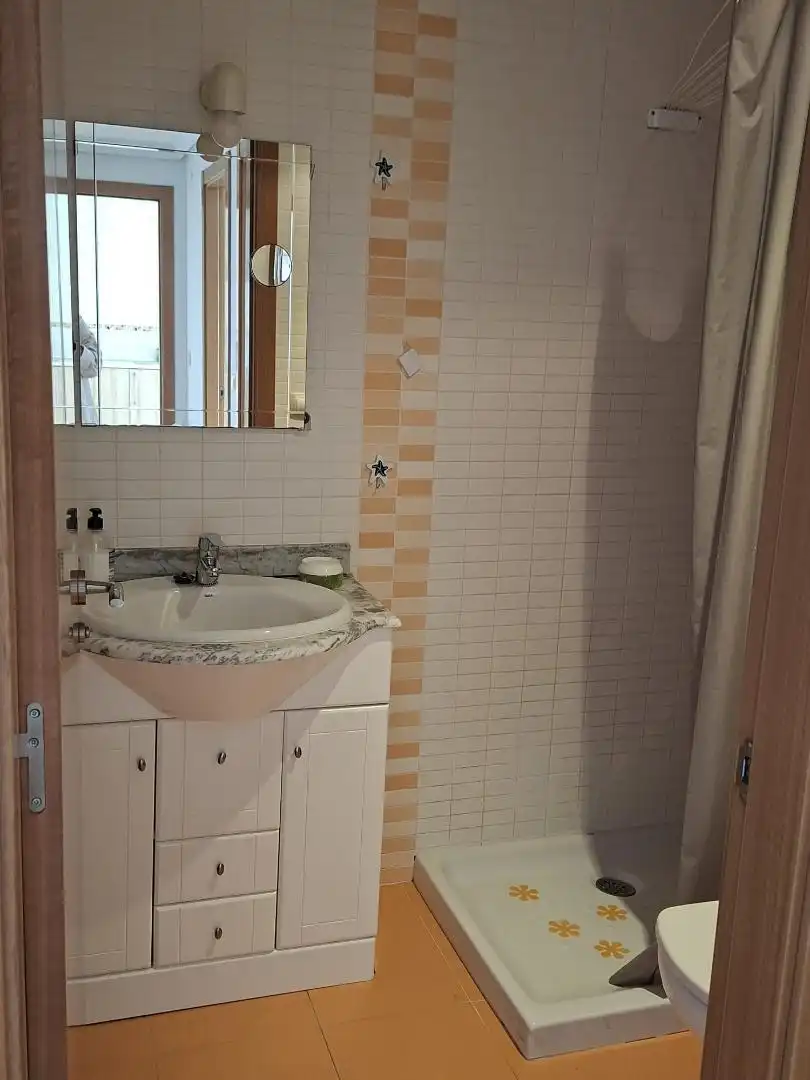 Baño de Piso de alquiler en Vegadeo con Calefacción, Parquet y Amueblado
