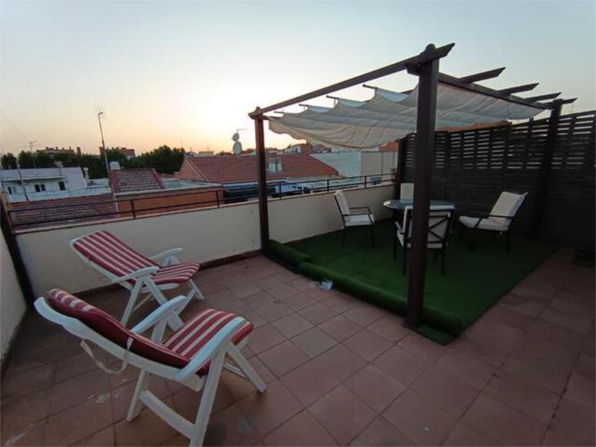 Terrace of Attic to rent in  Madrid Capital  with Terrace and Furnished