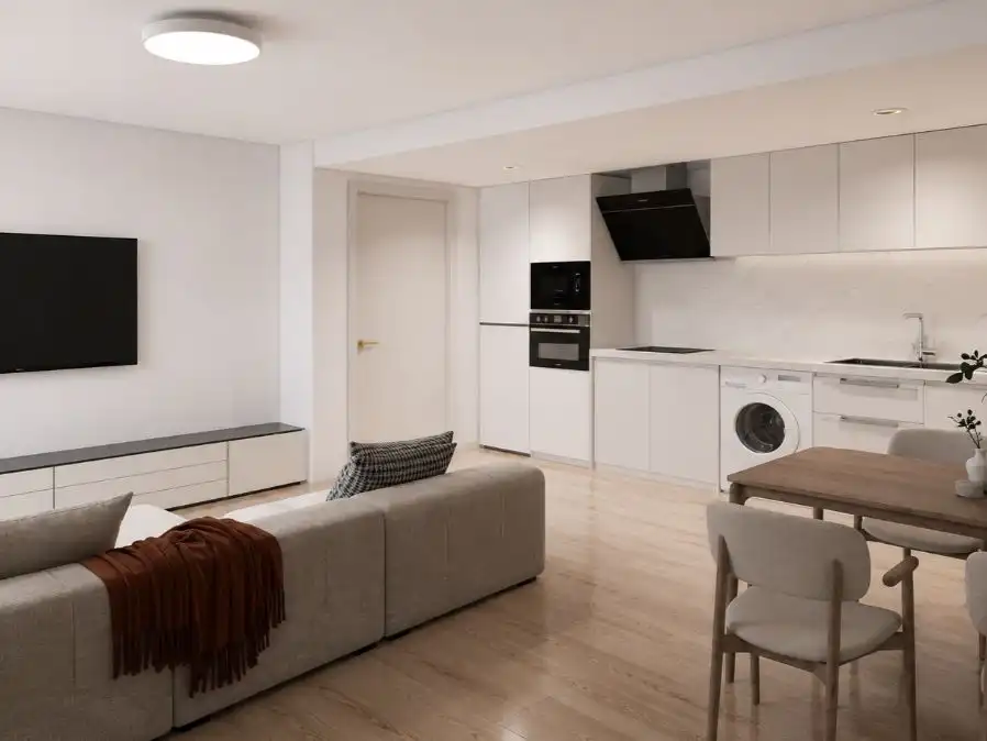 Flat for sale in Plaza General Prim, 4, Fuentes Living room of Flat for sale in Fuentes with Private garden, Terrace and Storage room