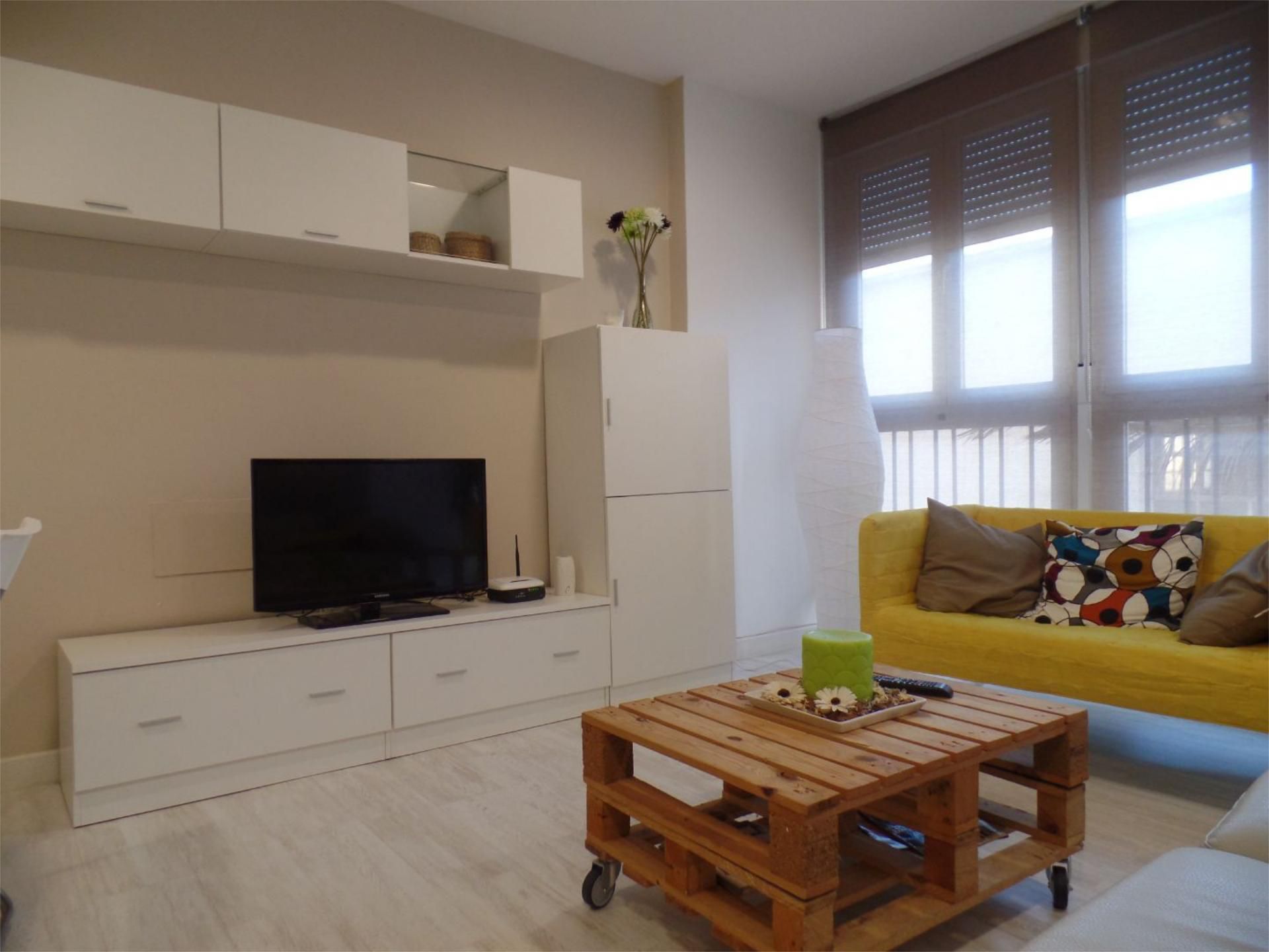 Sala d'estar de Pis en venda en  Murcia Capital amb Aire condicionat, Calefacció i Parquet