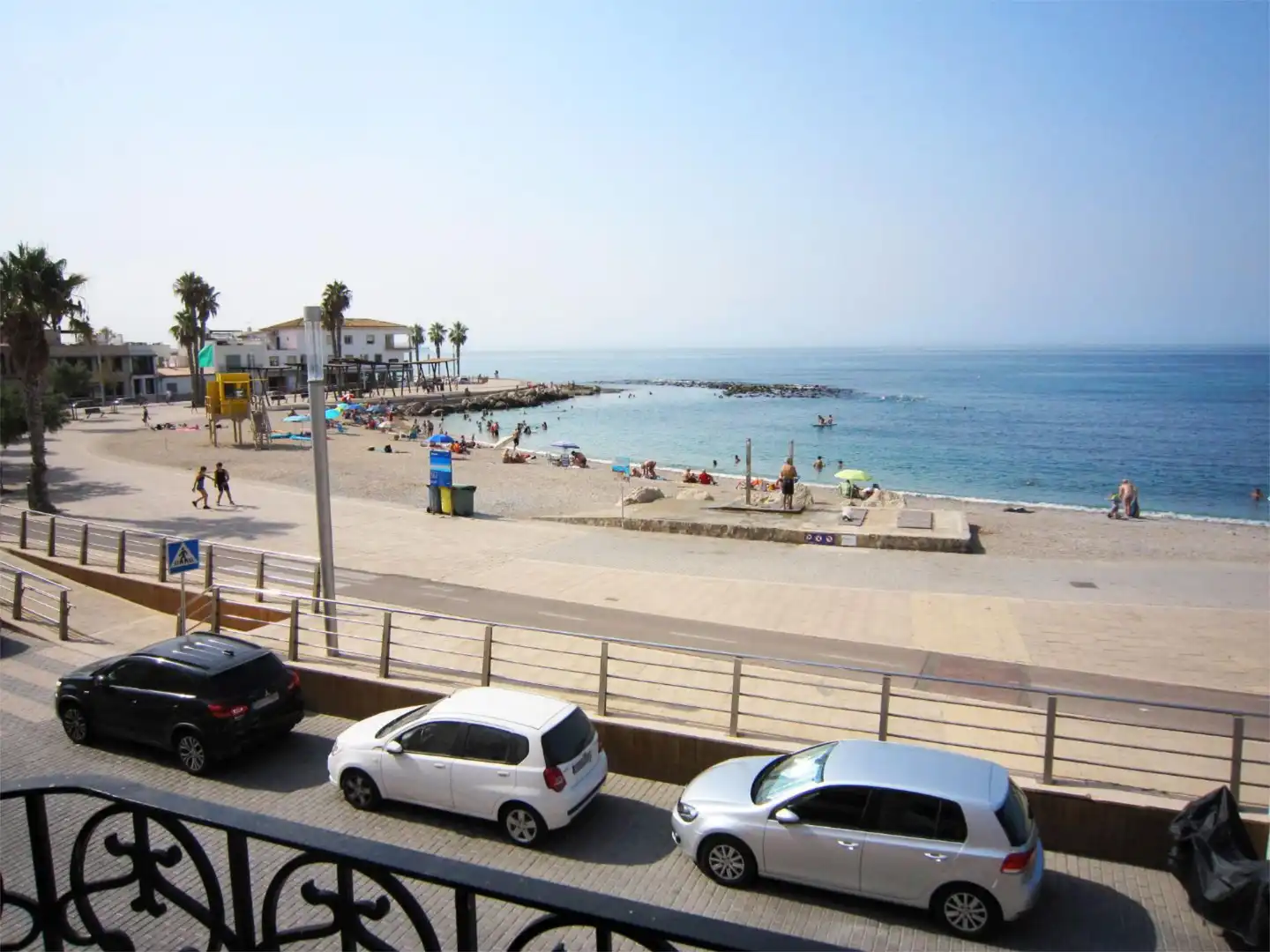 Erdgeschoss zum Verkauf in Es Portixol - Es Molinar Außenansicht von Erdgeschoss zum Verkauf in Palma de Mallorca mit Klimaanlage und Terrasse