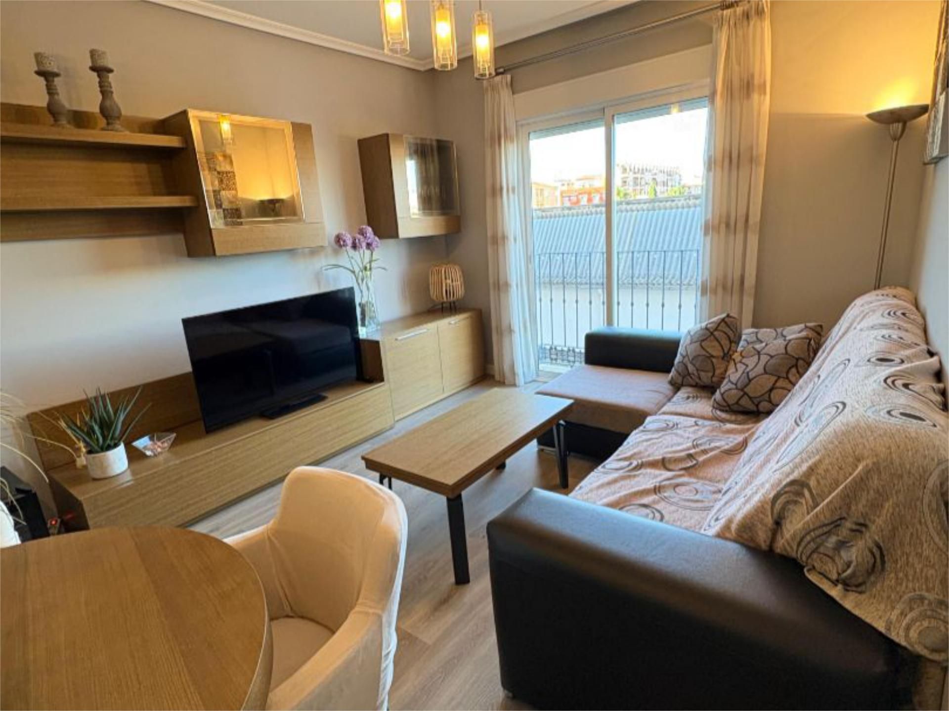 Sala de estar de Piso en venta en Monóvar  / Monòver con Aire acondicionado, Calefacción y Parquet