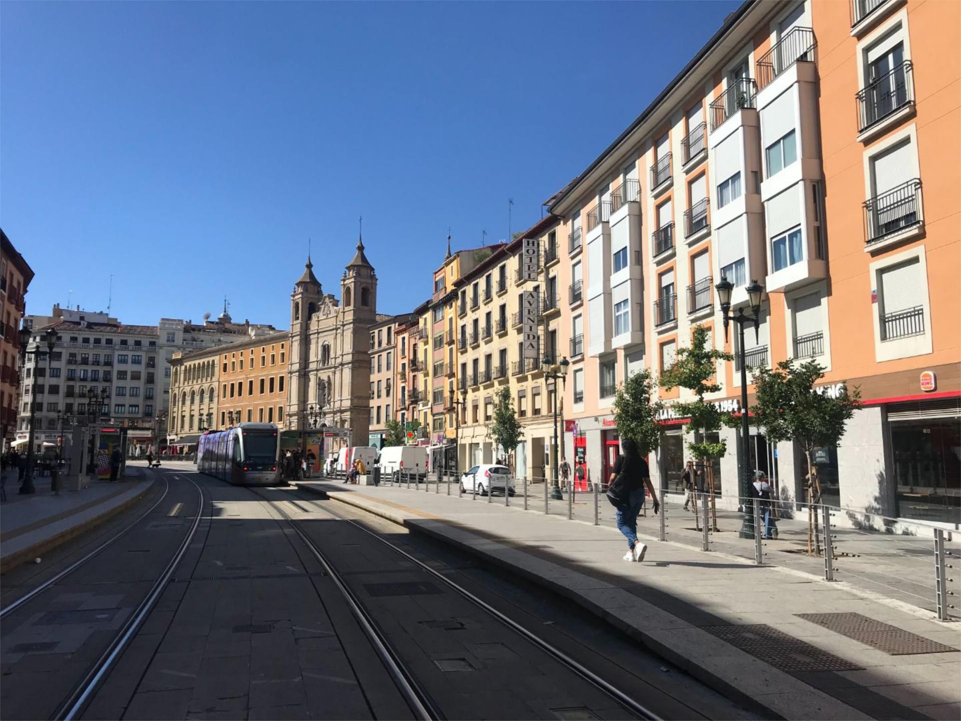 Vista exterior de Pis en venda en  Zaragoza Capital amb Aire condicionat, Terrassa i Balcó