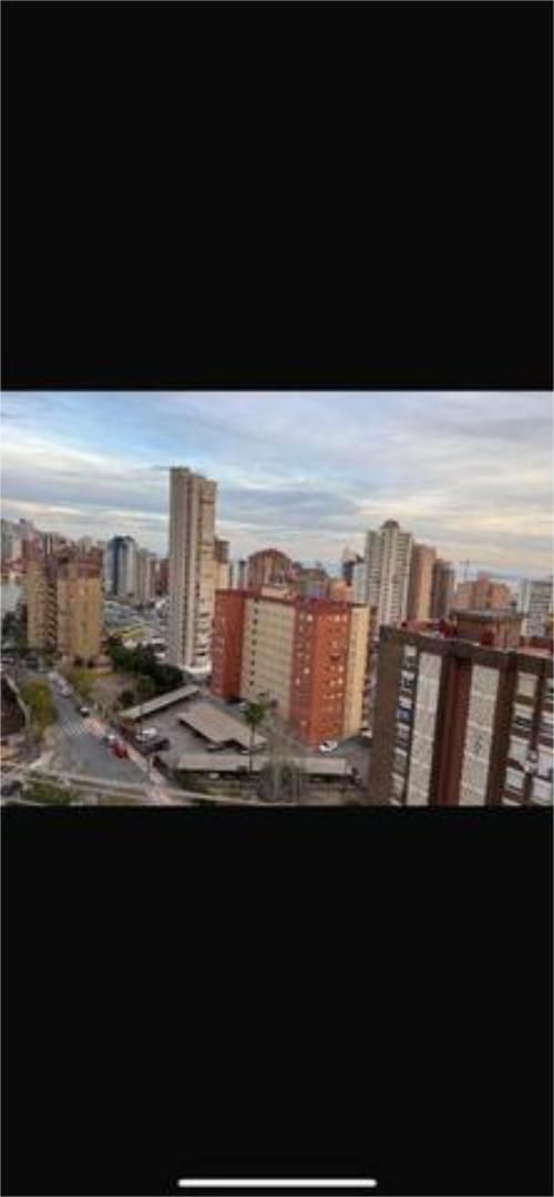 Vista exterior de Piso en venta en Benidorm con Jardín privado y Piscina
