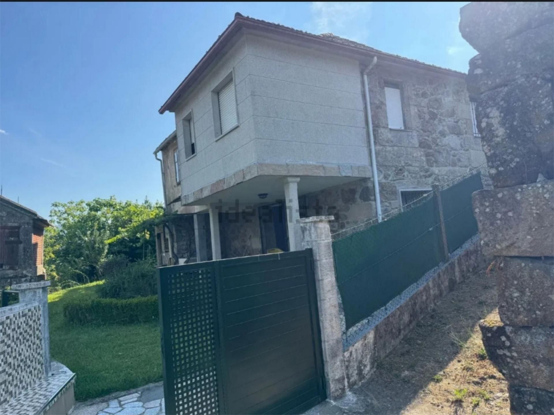Exterior view of Flat to rent in Crecente  with Private garden and Terrace