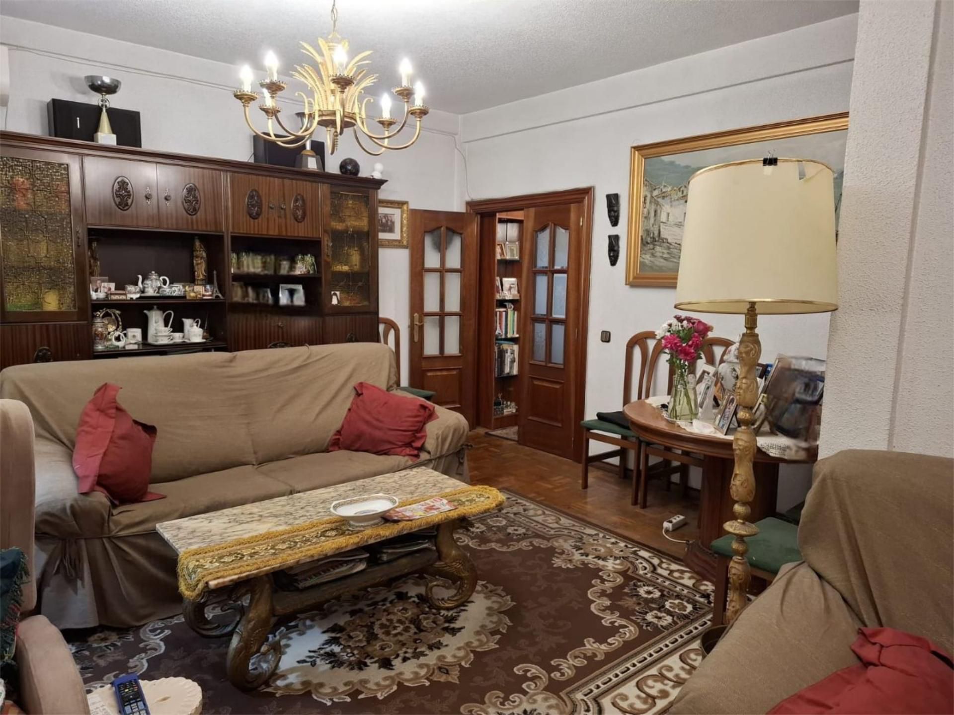 Living room of Flat for sale in  Madrid Capital  with Air Conditioner and Terrace