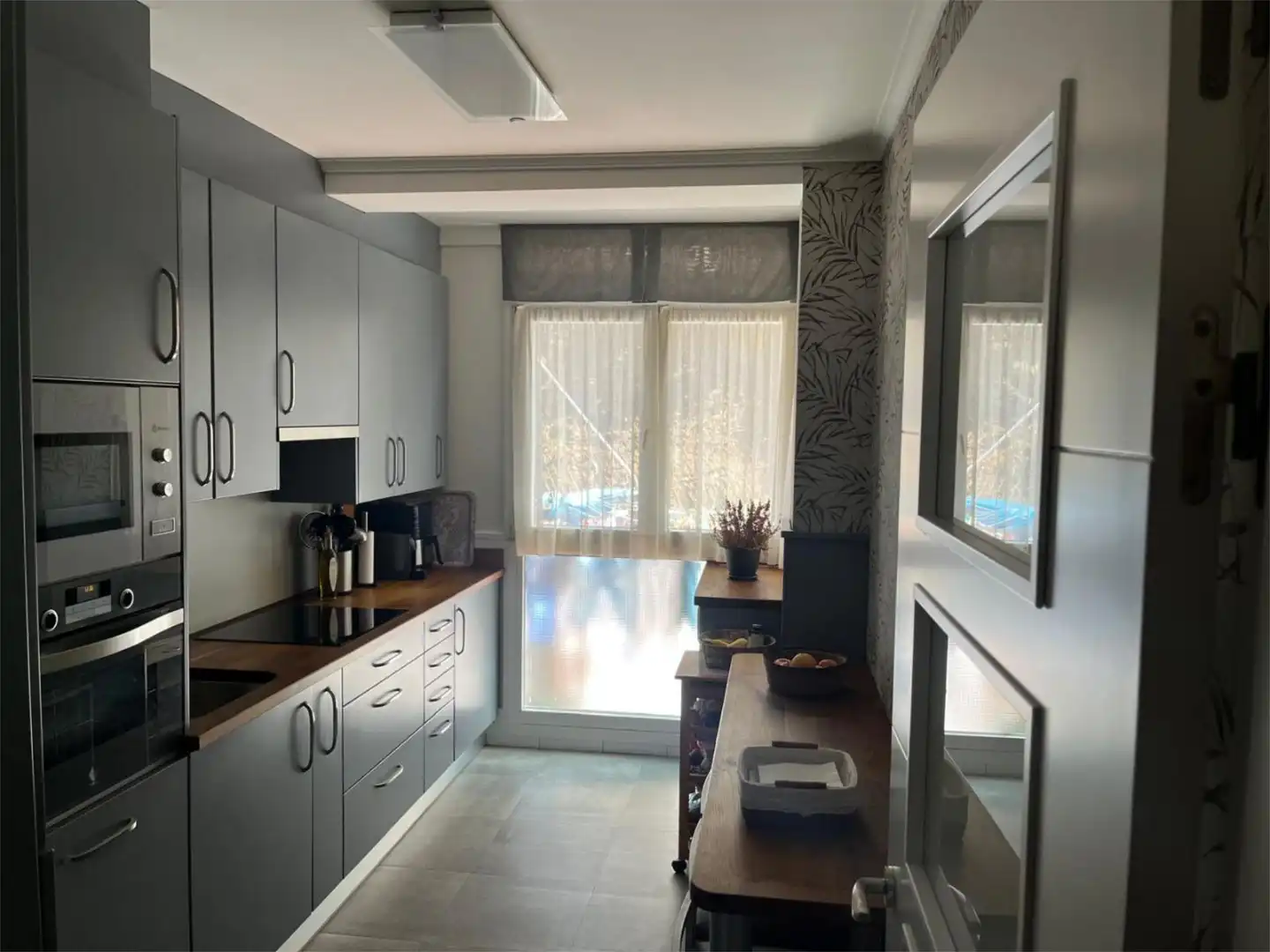 Kitchen of Flat for sale in Bilbao   with Heating, Furnished and Video intercom