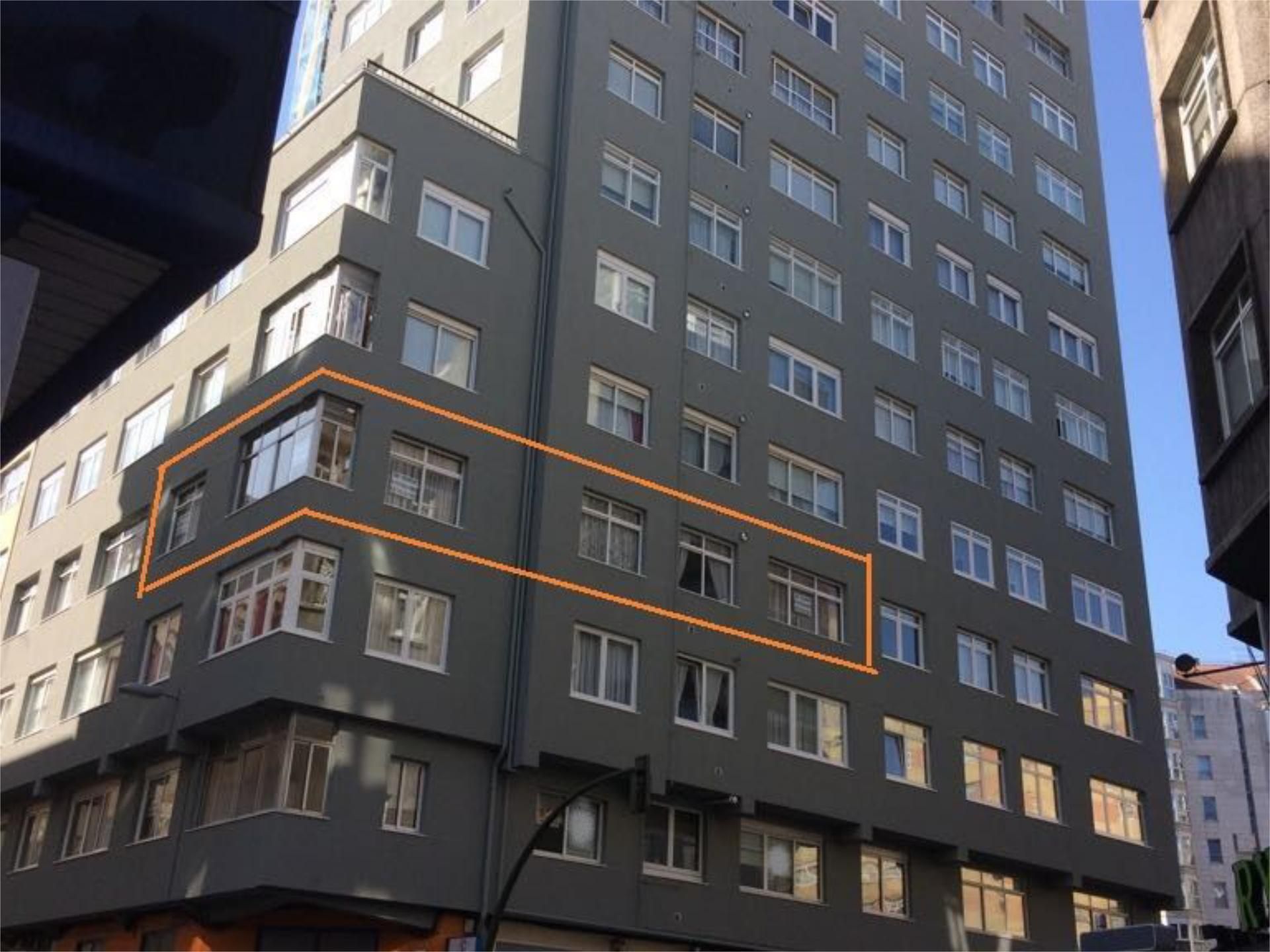 Vista exterior de Piso en venta en A Coruña Capital 
