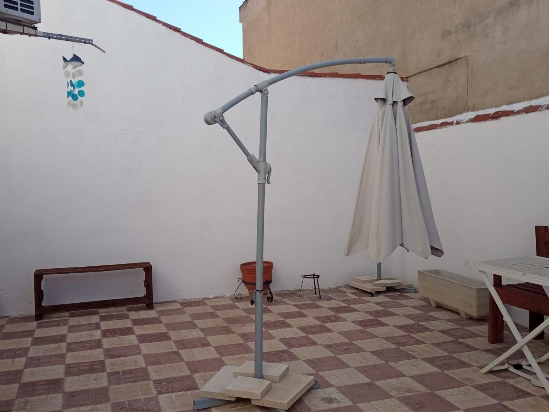 Terrace of Single-family semi-detached for sale in Argamasilla de Calatrava  with Air Conditioner and Balcony