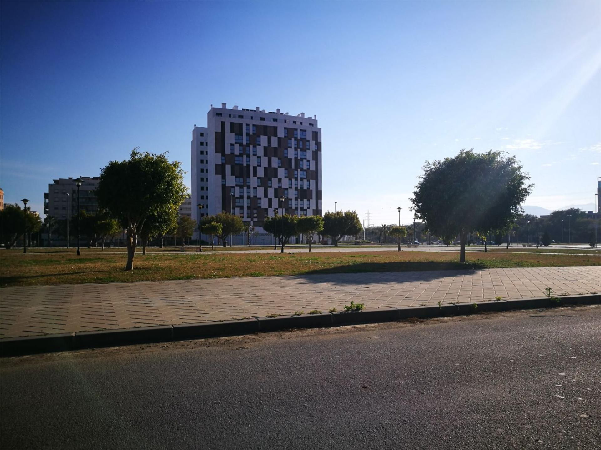 Vista exterior de Piso de alquiler en Málaga Capital con Parquet, Trastero y Videoportero