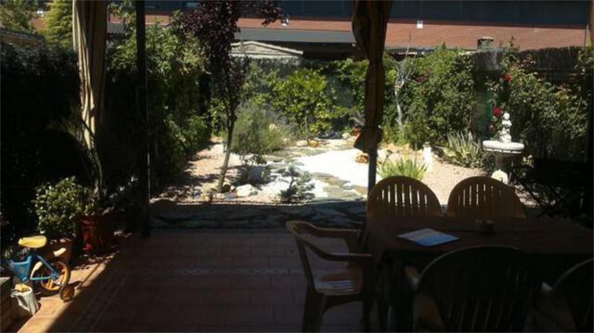 Jardí de Casa adosada en venda en Getafe amb Jardí privat, Terrassa i Piscina