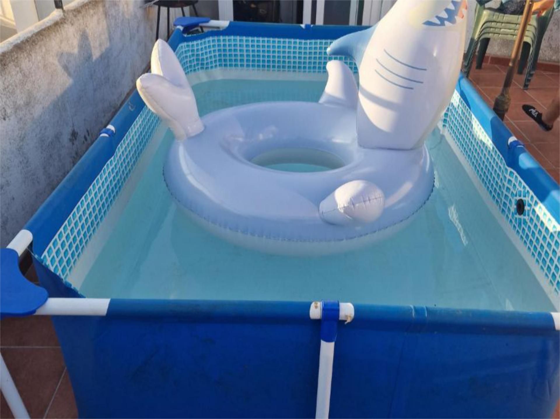Swimming pool of Flat for sale in Salamanca Capital  with Air Conditioner, Heating and Private garden