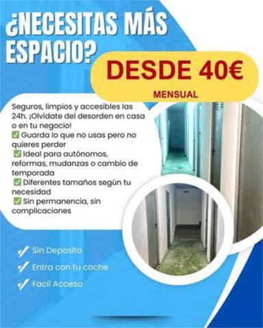 Trastero en Alquiler en Cristo Rey - Parque Europa