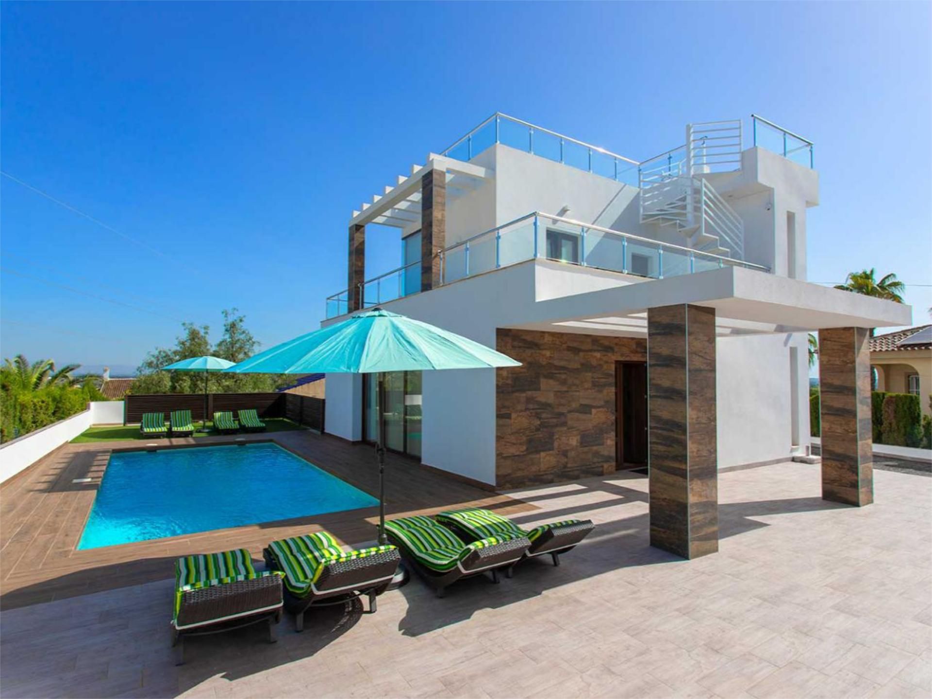 Swimming pool of Flat for sale in Rojales  with Air Conditioner, Heating and Terrace