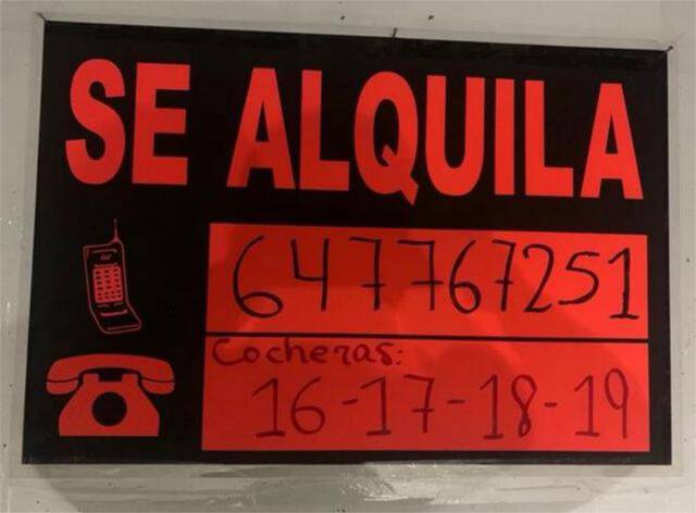 Garaje en Alquiler en Sector Sur