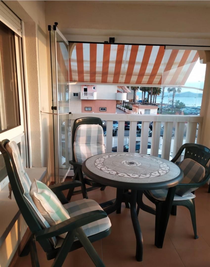 Balcony of Flat for sale in La Manga del Mar Menor  with Furnished, Oven and Washing machine