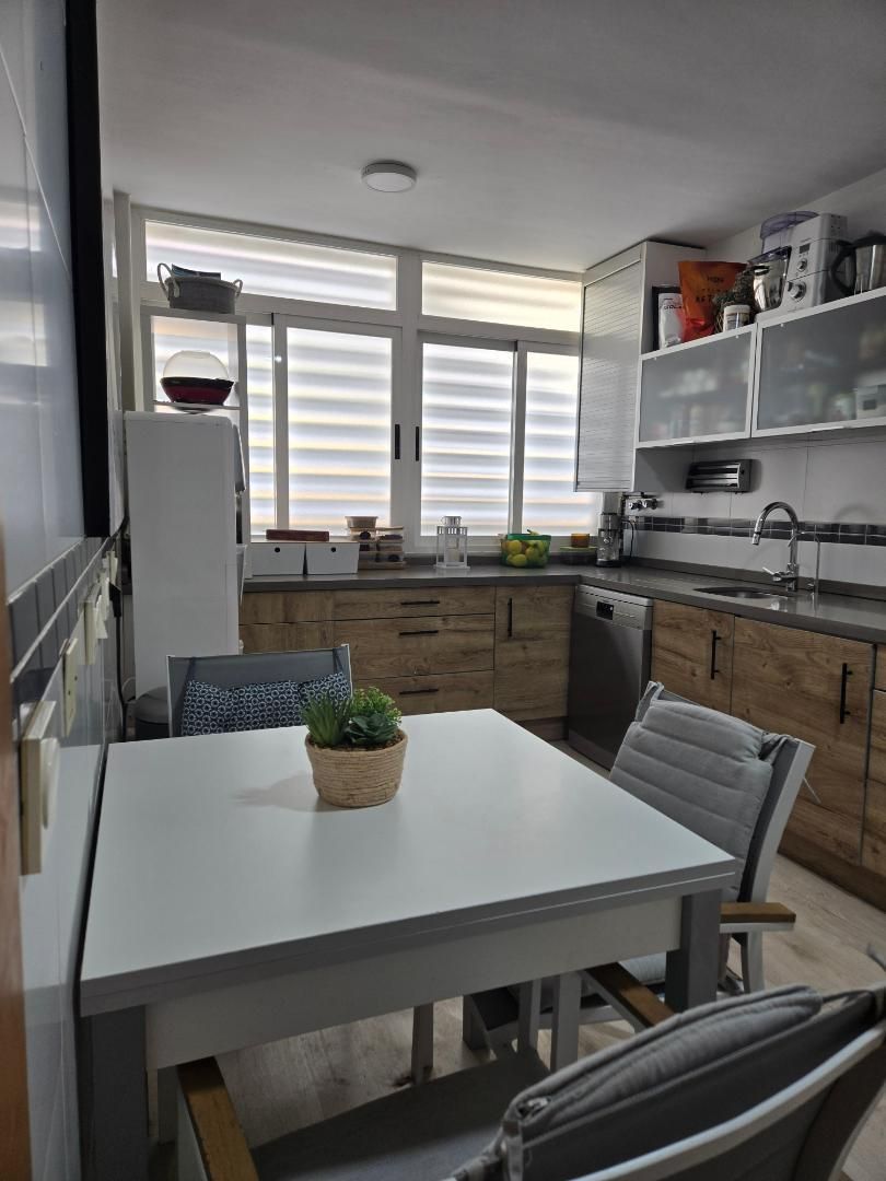 Kitchen of Single-family semi-detached for sale in Roquetas de Mar  with Air Conditioner, Terrace and Balcony