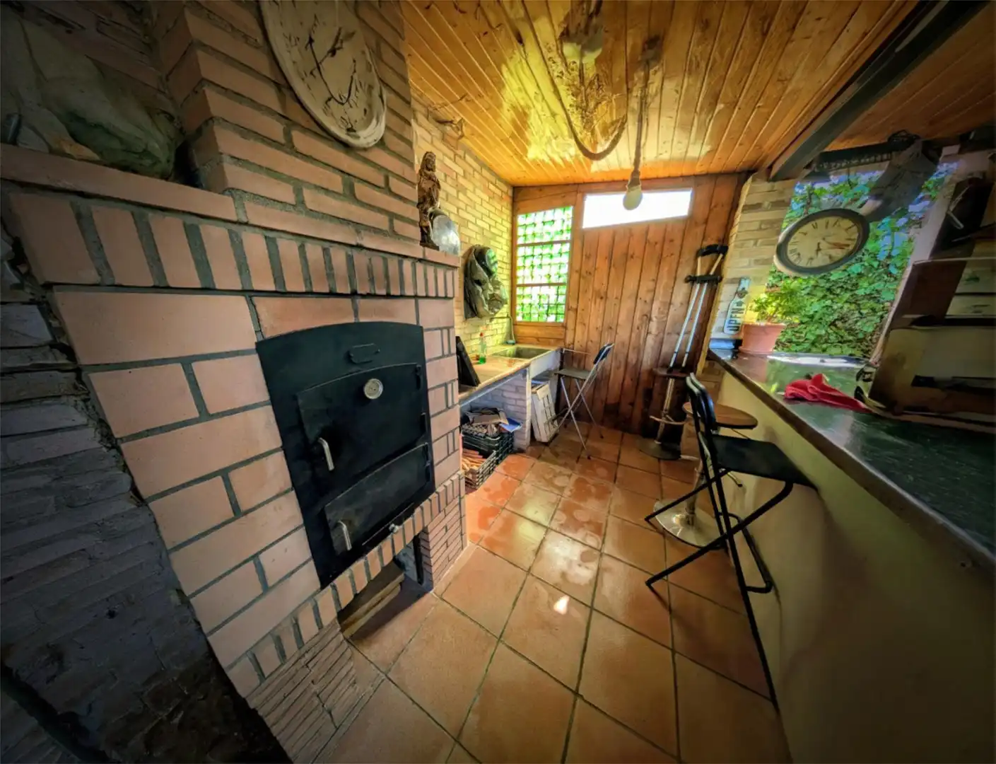 Finca rústica en venta en Avenida Zaragoza, Centro Cocina de Finca rústica en venta en Tudela con Jardín privado, Terraza y Piscina
