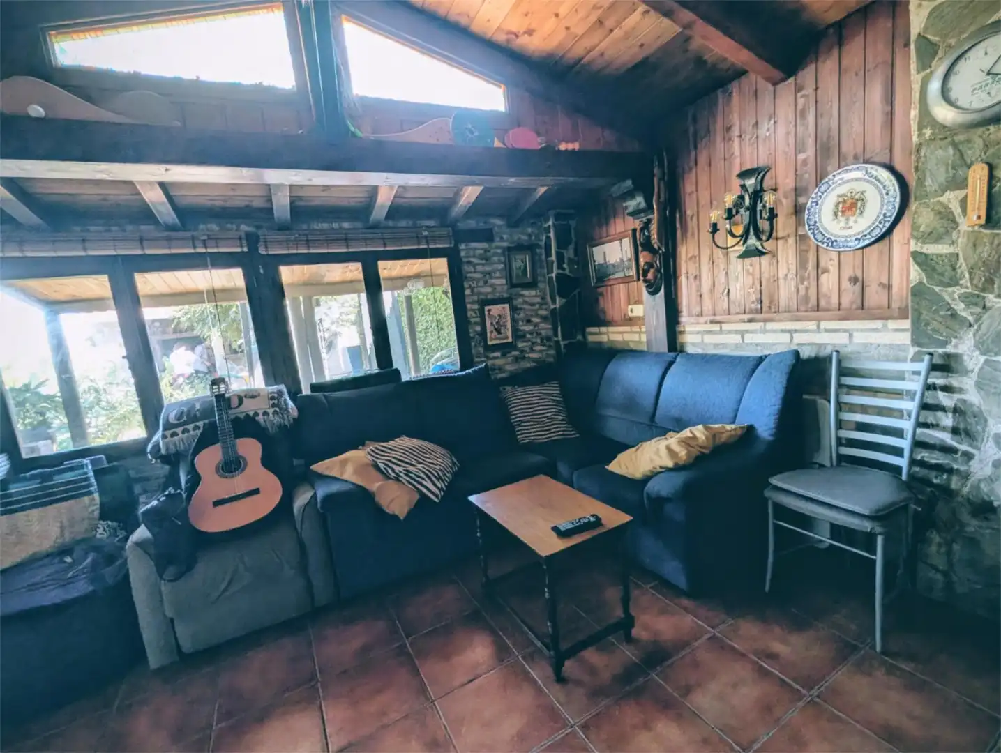 Finca rústica en venta en Avenida Zaragoza, Centro Sala de estar de Finca rústica en venta en Tudela con Jardín privado, Terraza y Piscina