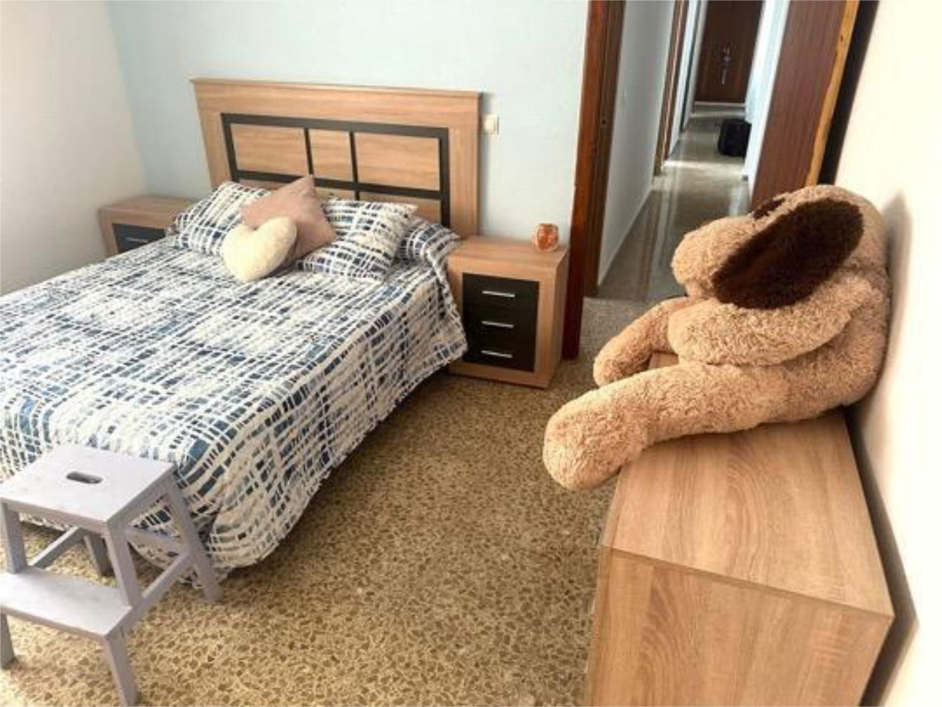 Bedroom of Flat to rent in  Valencia Capital  with Terrace