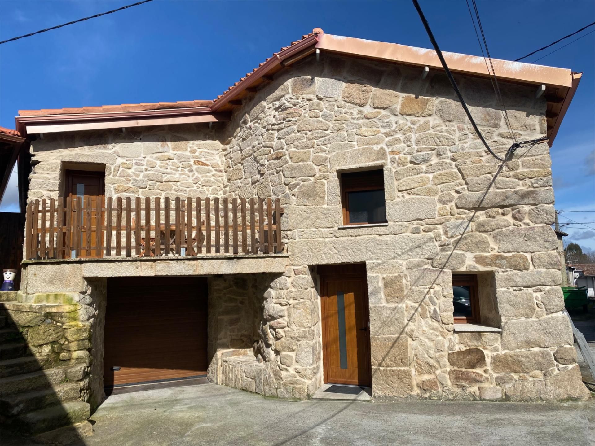 Exterior view of Single-family semi-detached to rent in Allariz  with Heating, Parquet flooring and Terrace