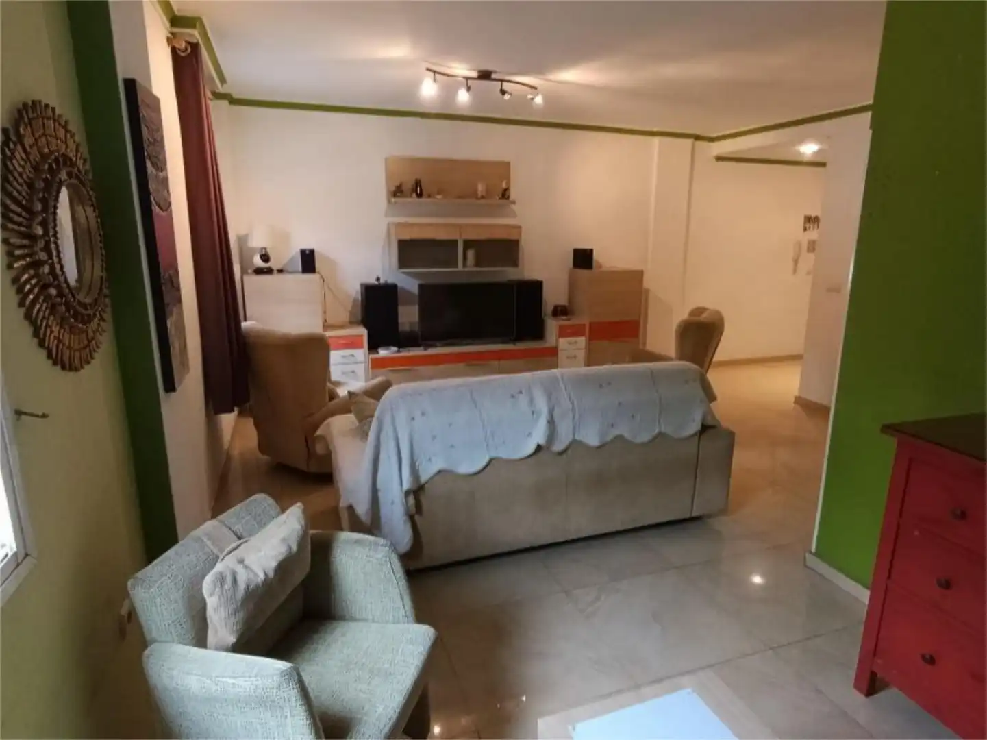 Piso en venta en Calle Noria, 1, Lobres Sala de estar de Piso en venta en Salobreña con Aire acondicionado, Calefacción y Trastero