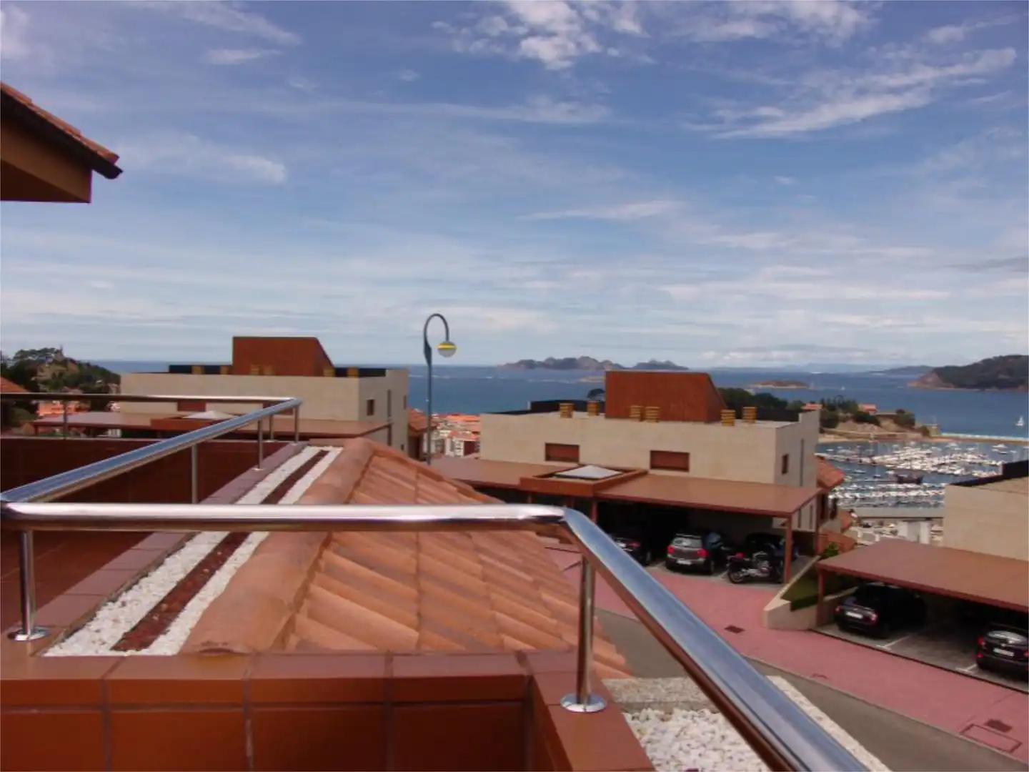Wohnung zur Miete in Rua Pornic, 2, Baiona Terrasse von Wohnung zur Miete in Baiona mit Heizung, Parkett und Terrasse