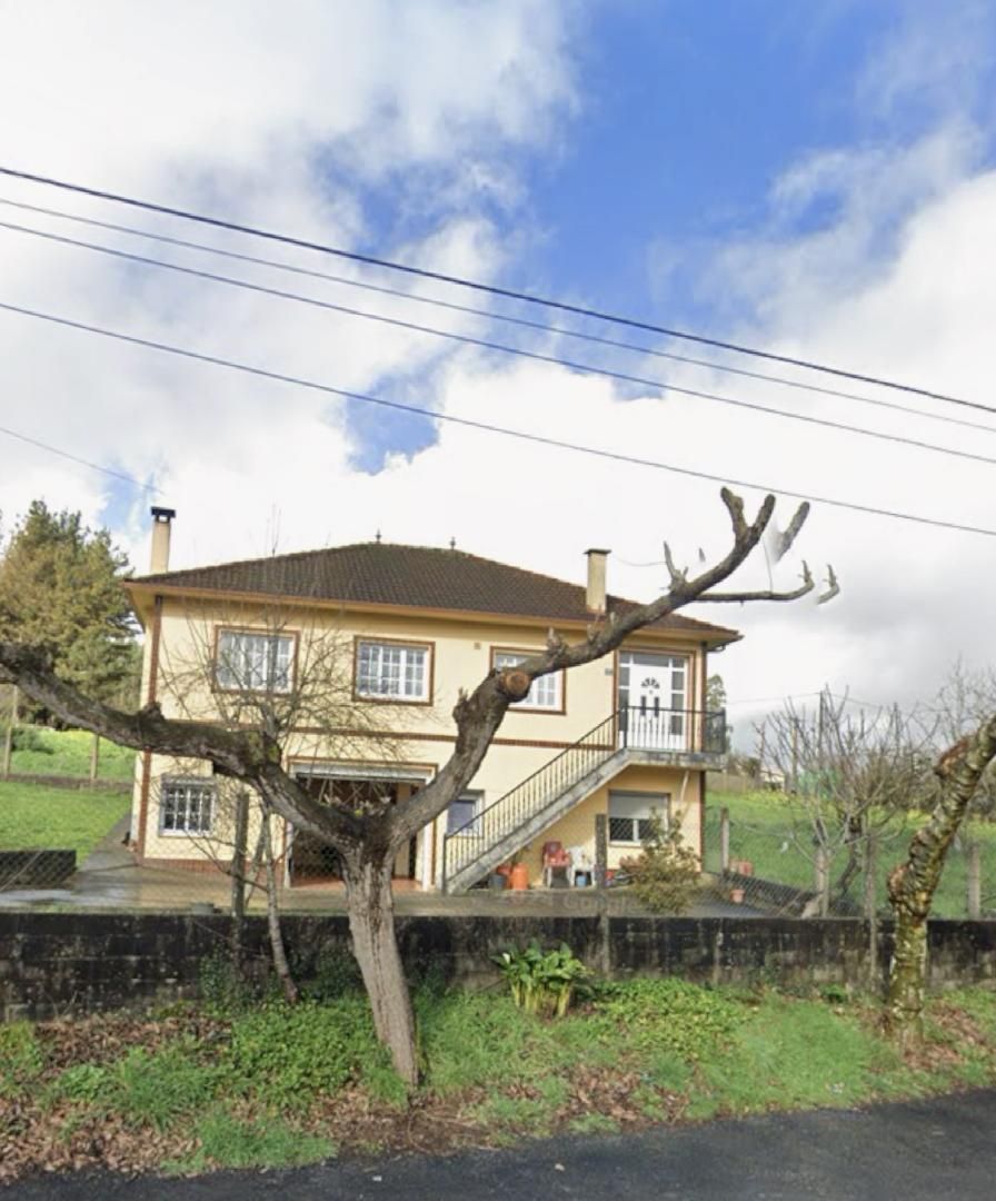 Vista exterior de Casa o chalet de alquiler en Oroso con Calefacción, Jardín privado y Parquet