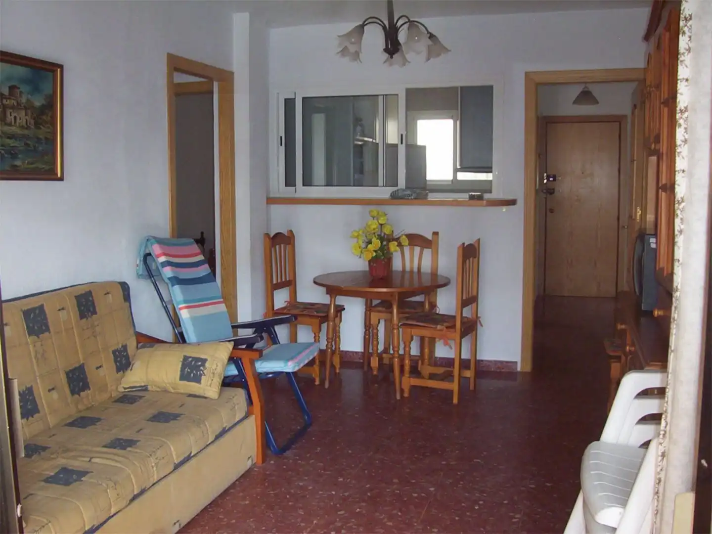 Wohnung zur Miete in Camino del Pueblo, 16, Retamar Wohnzimmer von Wohnung zur Miete in Almería mit Schwimmbad, Möbliert und Gemeinschaftsparkplatz