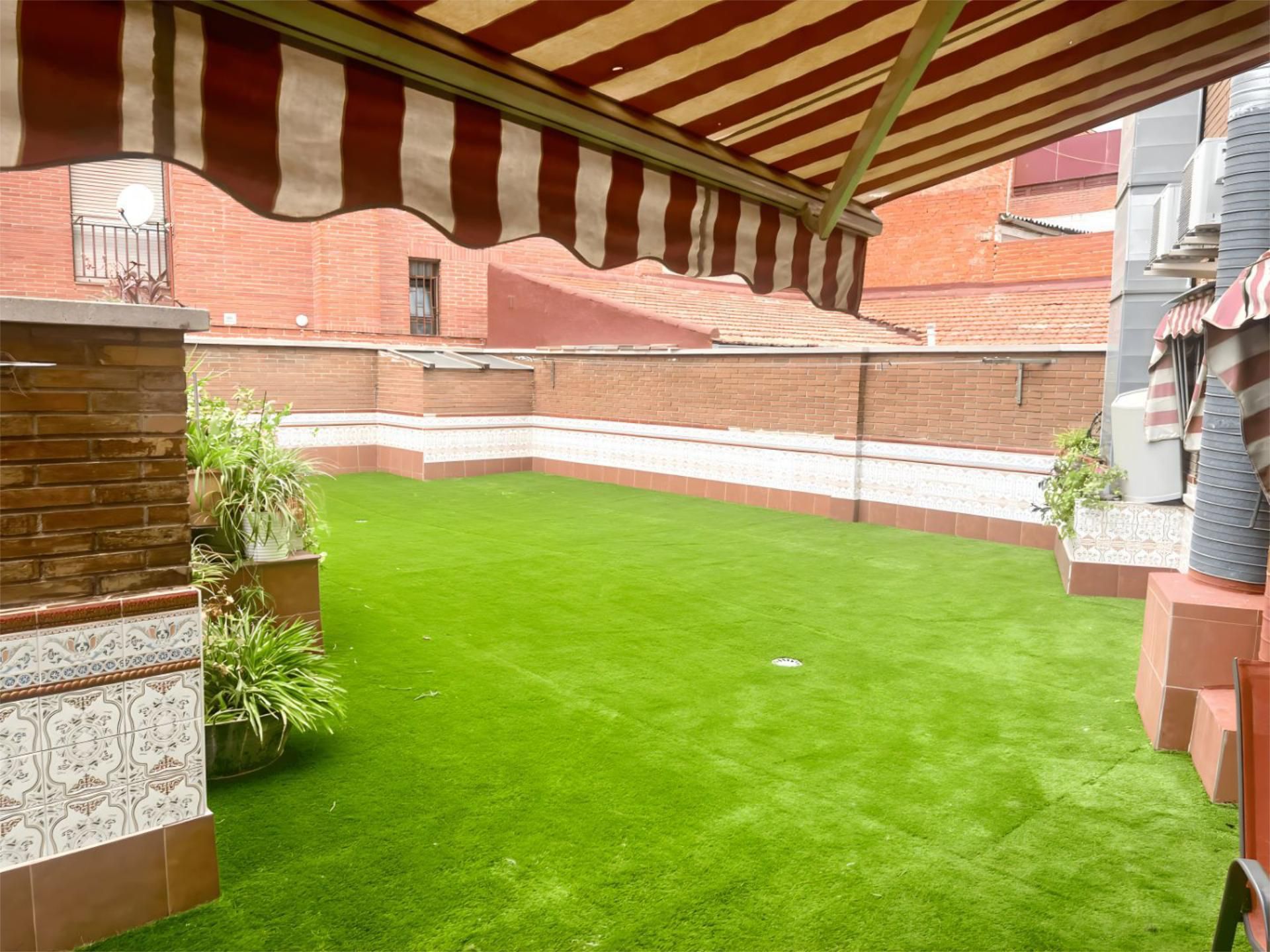 Terrace of Flat for sale in Getafe  with Air Conditioner, Heating and Private garden