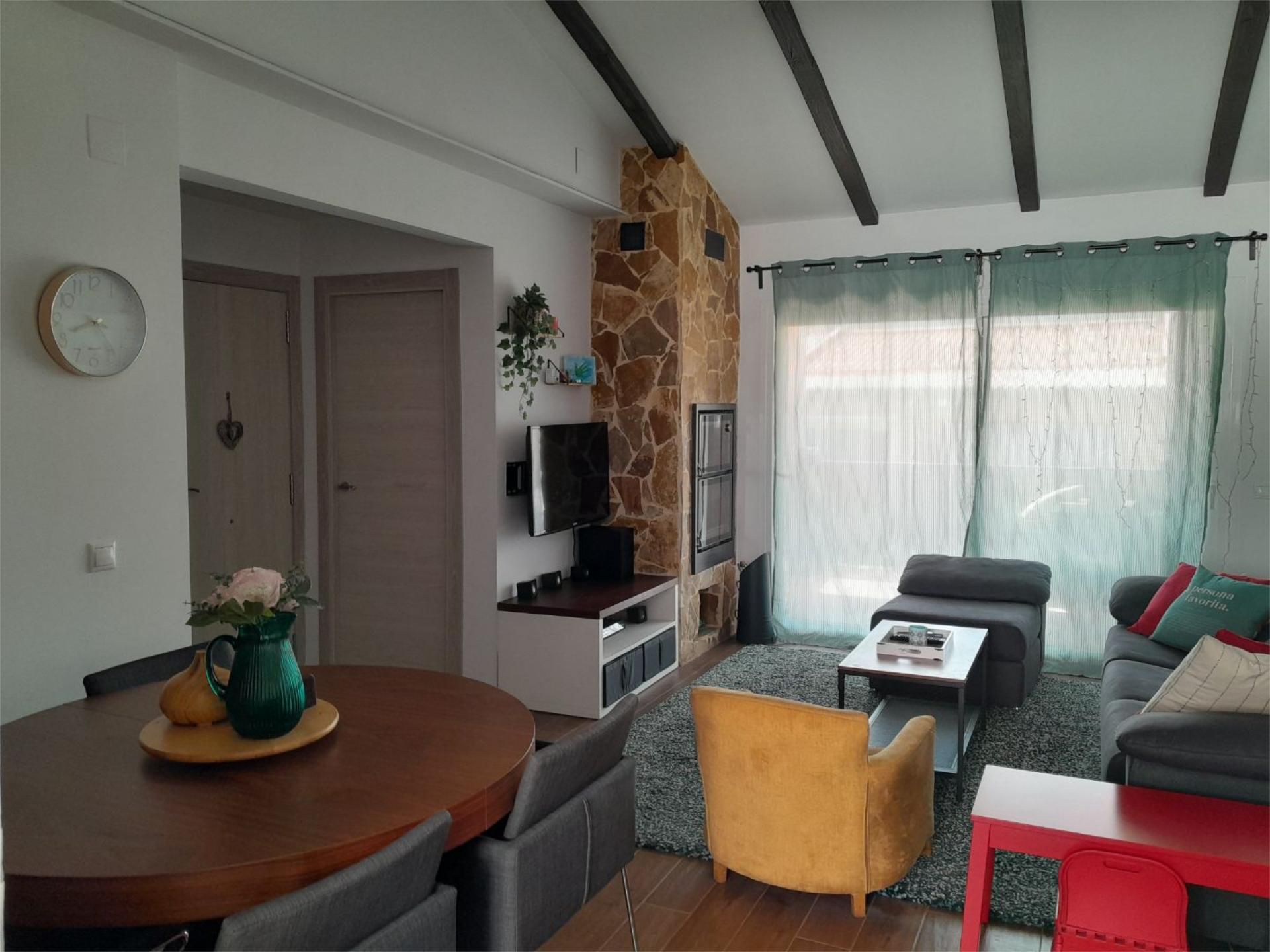 Sala de estar de Casa o chalet en venta en Siete Aguas con Terraza, Piscina y Balcón