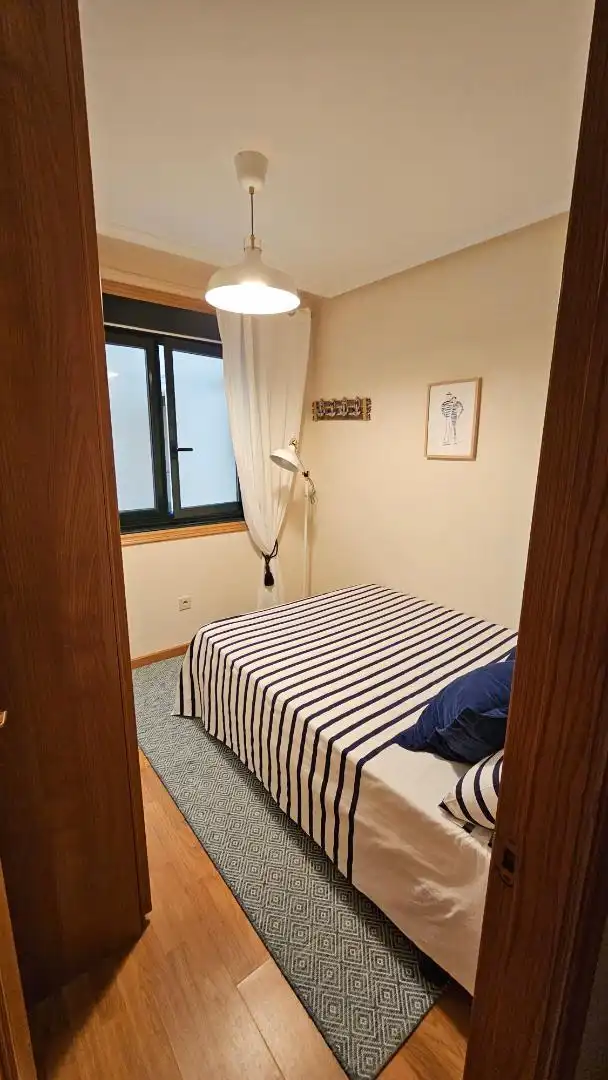 Wohnung zum Verkauf in Rúa Viladaide-Praia Altar, 12, Barreiros Schlafzimmer von Wohnung zum Verkauf in Barreiros mit Klimaanlage, Heizung und Privatgarten