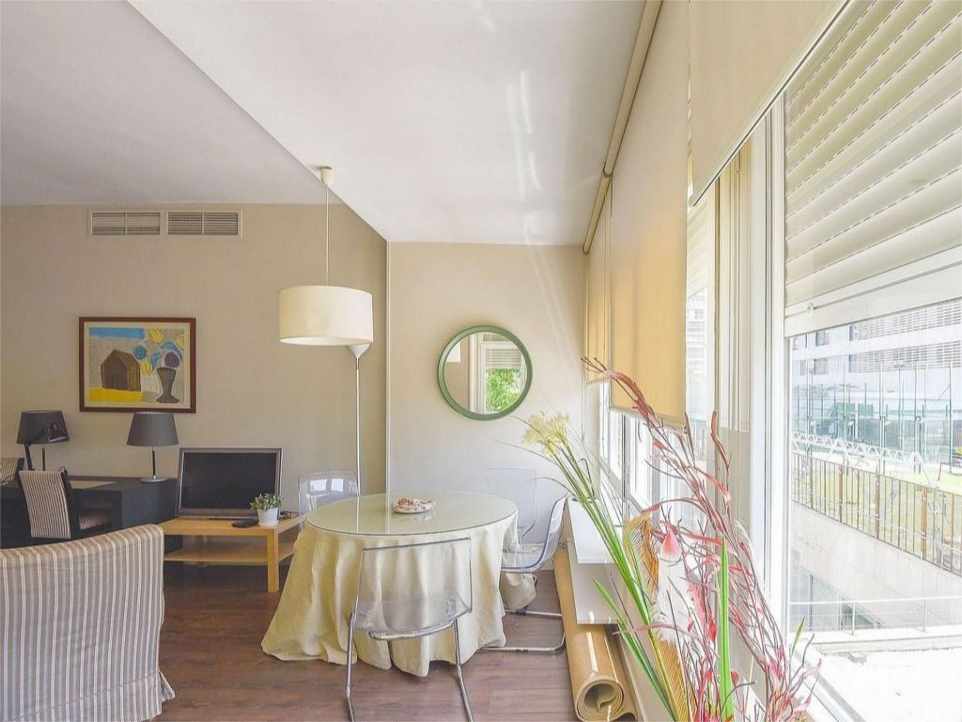 Living room of Flat to rent in Zamora Capital   with Air Conditioner and Balcony