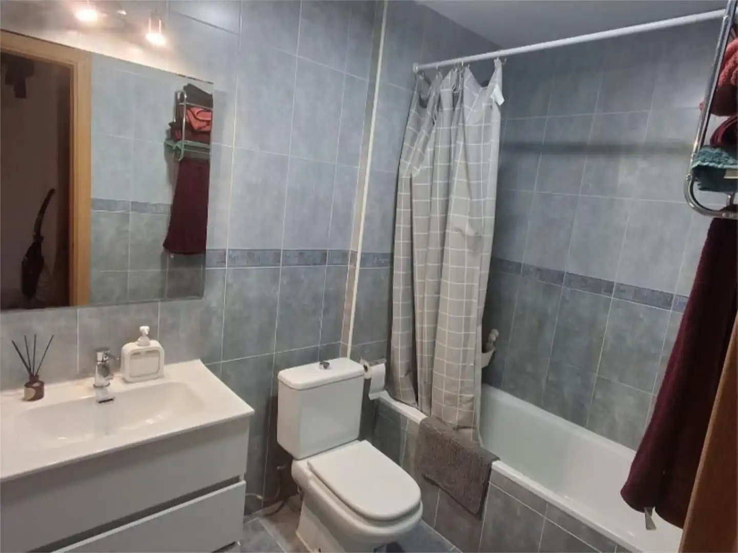 Flat for sale in Calle de San Blas, 21, El Vellón Bathroom of Flat for sale in El Vellón with Air Conditioner and Balcony
