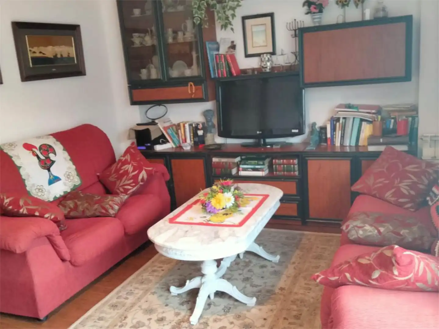 Casa o chalet en venta en El Bao, 40, Bárcena de Cicero Sala de estar de Casa o chalet en venta en Bárcena de Cicero con Aire acondicionado, Terraza y Piscina
